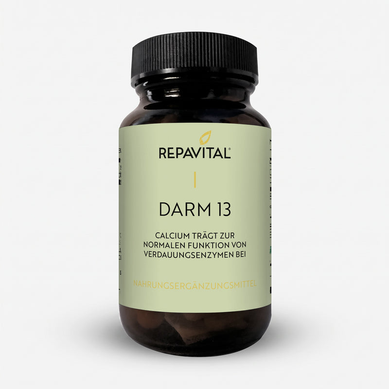 Darm 13 – 13 Milchsäurebakterienstämme & Calcium – 60 Kapseln