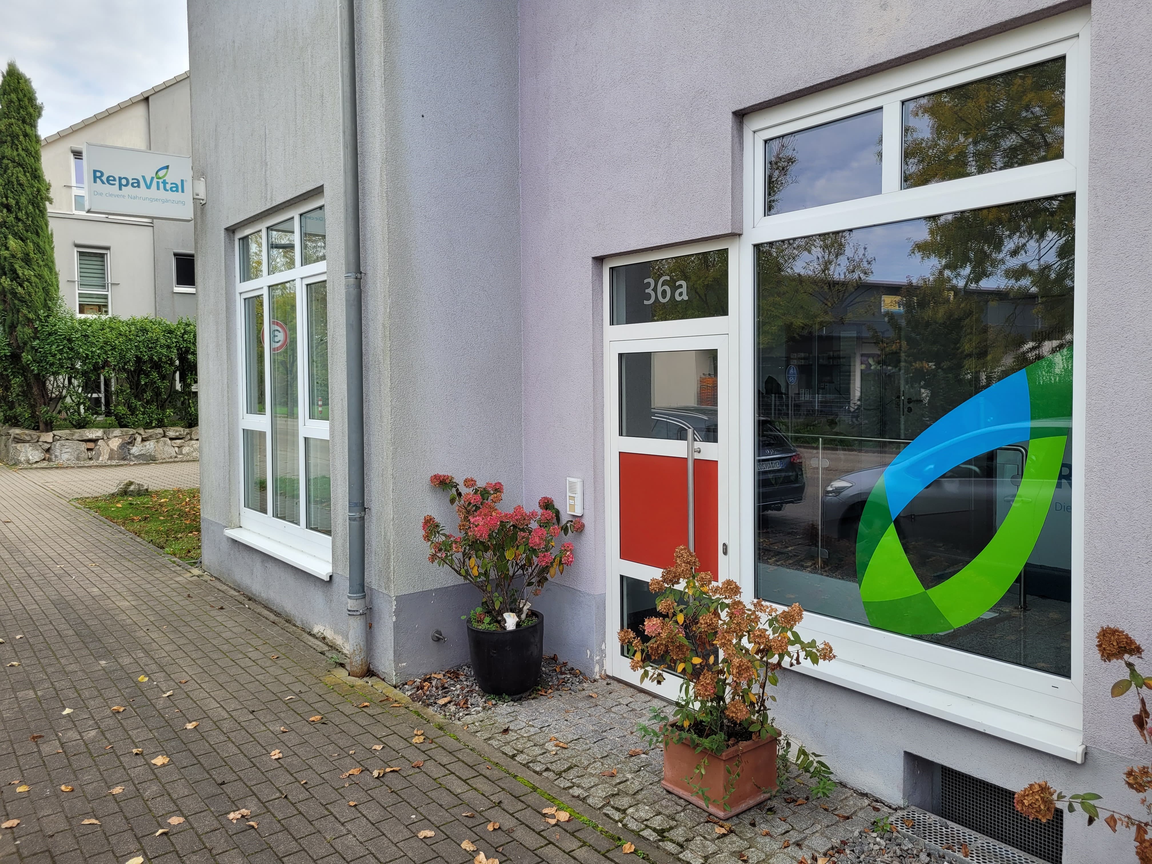 Eingangsbereich des RepaVital-Büros