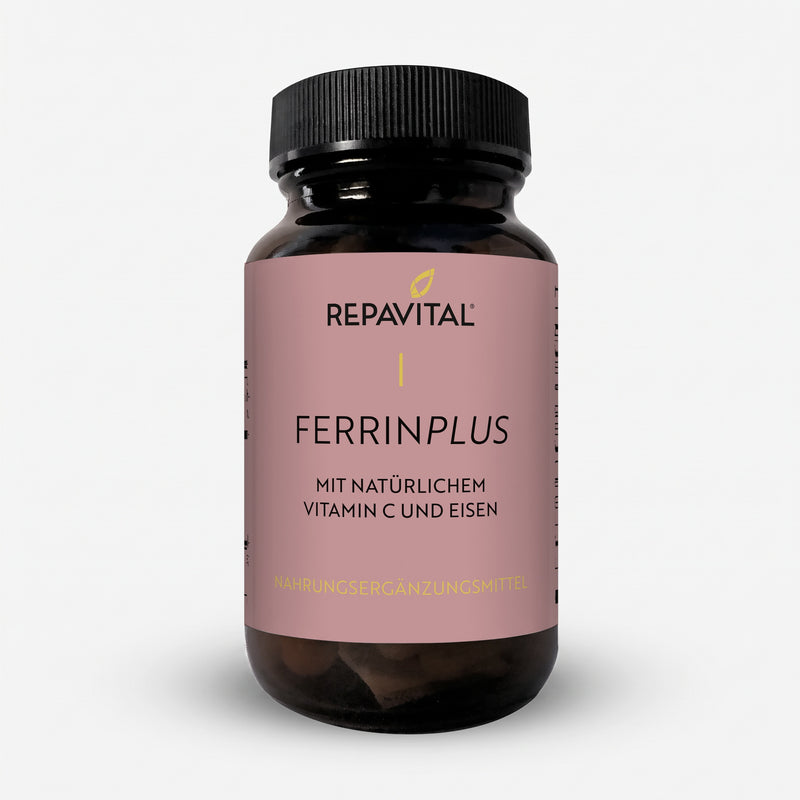 Ferrin Plus – Eisen aus Curryblattextrakt & Vitamin C – 60 Kapseln