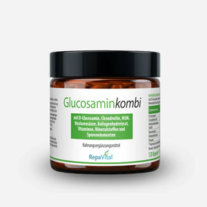 Glucosaminkombi von RepaVital – Nahrungsergänzungsmittel mit Glucosamin, Chondroitin, MSM, Hyaluronsäure