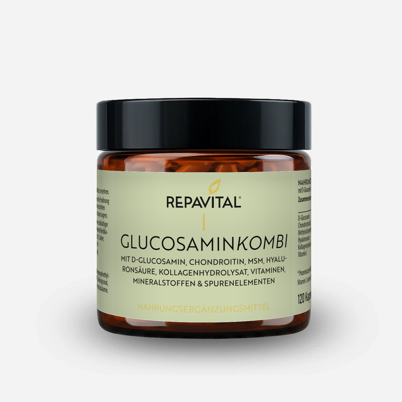 Glucosaminkombi - Glucosamine, Chondroitin and MSM – 120 Capsules