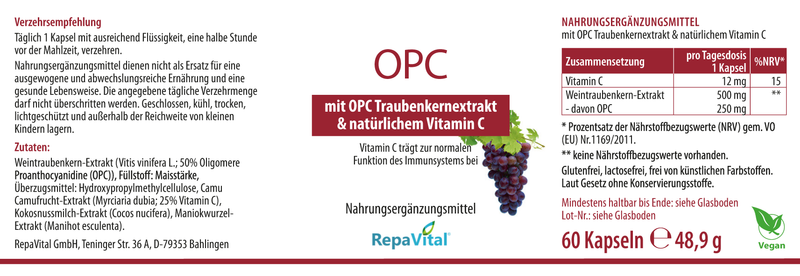 OPC Traubenkernextract