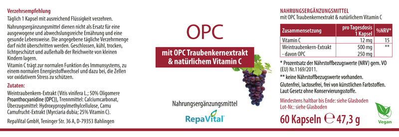 OPC Traubenkernextract