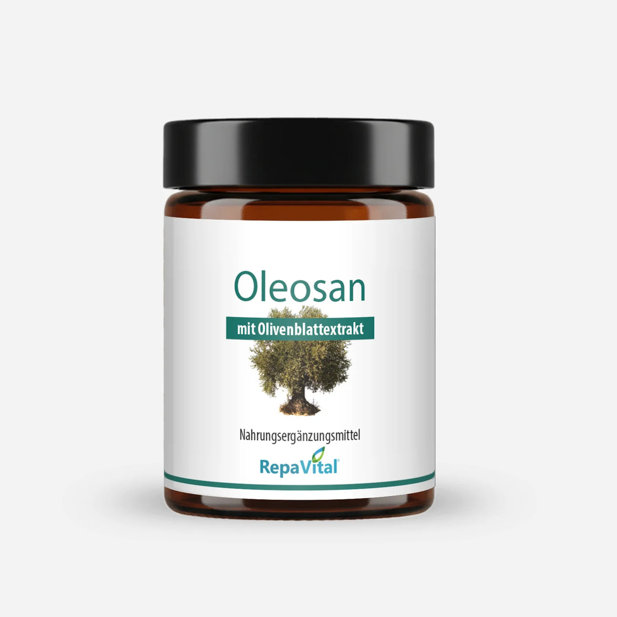 RepaVital Oleosan – Kapseln mit hochwertigem Olivenblattextrakt zur täglichen Unterstützung mit natürlichem Oleuropein