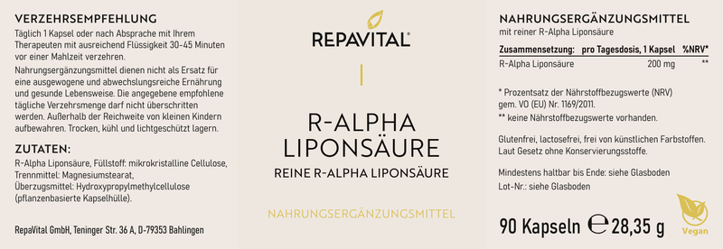 R-Alpha Liponsäure