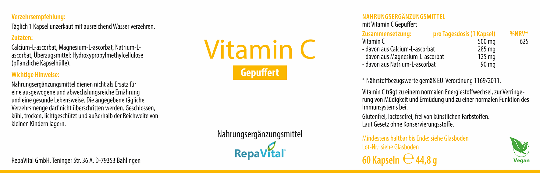 Vitamin C Gepuffert