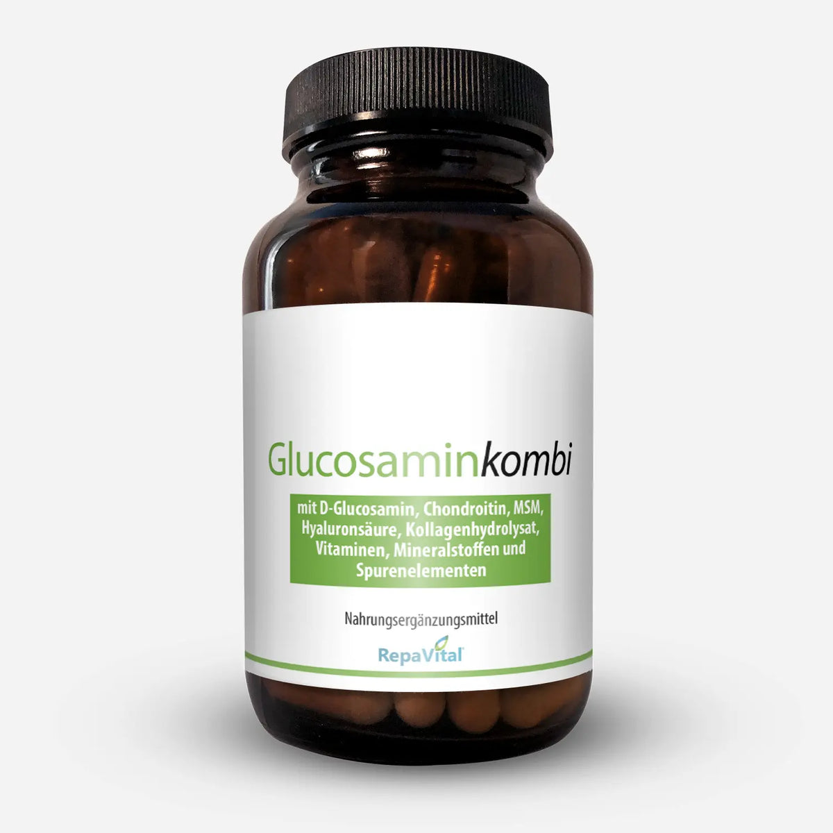 Glucosaminkombi von RepaVital – Nahrungsergänzungsmittel mit Glucosamin, Chondroitin, MSM, Hyaluronsäure