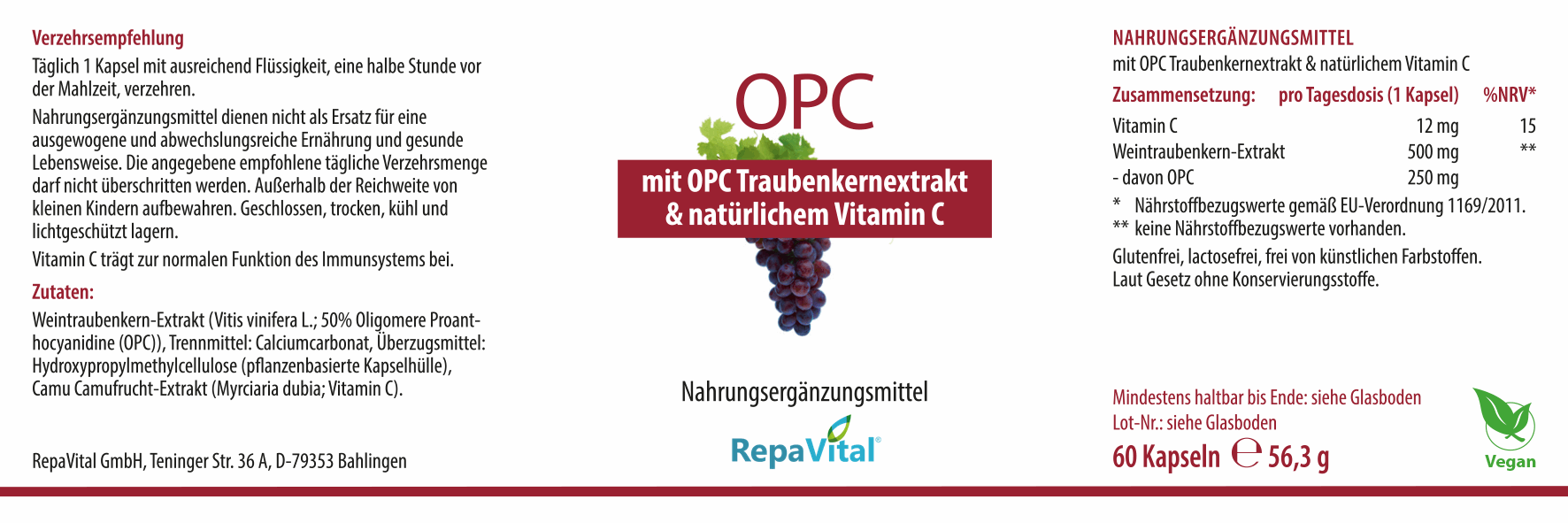 OPC Traubenkernextrakt