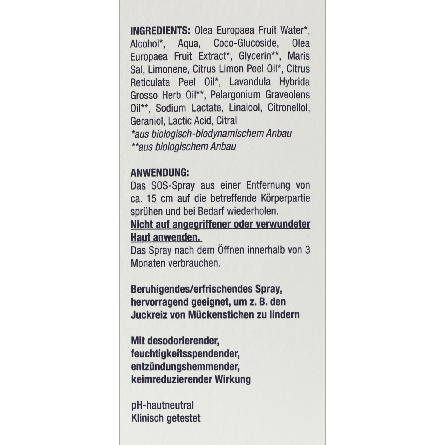 SOS Spray